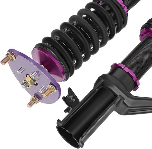 طقم تعليق Coilovers مناسب لـ Acura for RSX 2002-2006 Coilovers Struts، طقم خفض الارتفاع قابل للتعديل، أرجواني in Kuwait