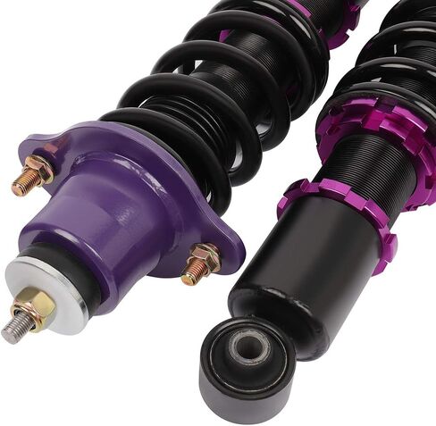 طقم تعليق Coilovers مناسب لـ Acura for RSX 2002-2006 Coilovers Struts، طقم خفض الارتفاع قابل للتعديل، أرجواني in Kuwait