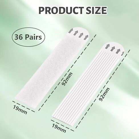 flintronic Large Picture Hanging Strips Heavy Duty, 36 Pairs(72 Strips) Sticky Picture Hangers, Damage Free Adhesive Mounting Strip Without Nails, for Pictures Frames Mirrors Wall Hanger in Saudi Arabia