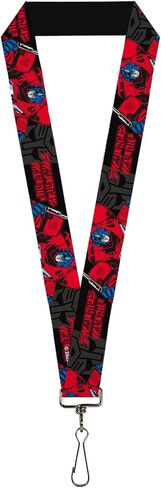 Buckle-Down Transformers Lanyard, Transformers Generations Optimus Prime and Autobot Icon Black, Elastic in Saudi Arabia