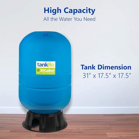 – RO Water Filtration System Expansion Tank – 11 Gallon Water Tank – Large Reverse Osmosis Water Storage Pressure Tank in Saudi Arabia
