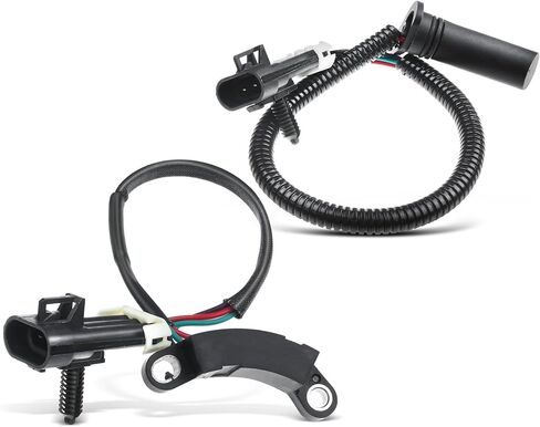 A-Premium 2-PC Engine Camshaft Crankshaft Position Sensor Compatible with Buick Regal, Century & Chevrolet Lumina APV, Monte Carlo, Venture & Oldsmobile Cutlass Ciera/Supreme & Pontiac Montana in Saudi Arabia