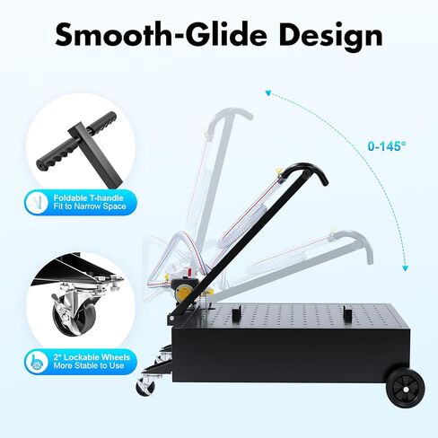 وعاء تصريف الزيت سعة 15 جالونًا مع مضخة كهربائية بقدرة 155 وات - عربة نقل السوائل الفولاذية شديدة التحمل لتجميع الزيوت وسائل التبريد وسوائل ناقل الحركة المستعملة في ورشة المرآب in Kuwait