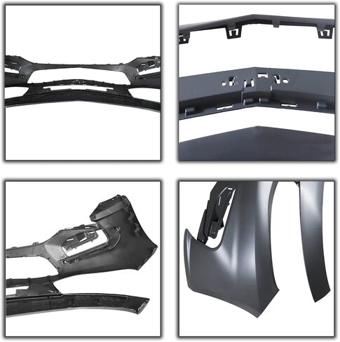 Primered Front Bumper Cover Fascia without Sensor Holes Replacement for Malibu 2016 2017 2018 in Saudi Arabia