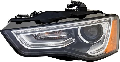 مصباح أمامي زينون جانبي للسائق من Garage-Pro لسيارة Audi A4 Quattro 2013-2016 تم بناؤه من مايو 2012 بدون إضاءة منحنية تحل محل # 8T0941043E-PFM in Kuwait