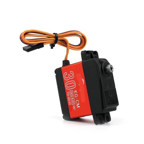 30kg.cm Standard RC Digital Servo 6-8.4V High Torque Full Metal Gear 180/270/360 Degrees(1PCS 180 Degree) in Saudi Arabia