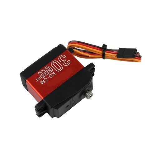 30kg.cm Standard RC Digital Servo 6-8.4V High Torque Full Metal Gear 180/270/360 Degrees(1PCS 180 Degree) in Saudi Arabia