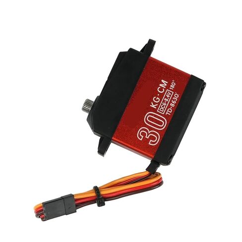 30kg.cm Standard RC Digital Servo 6-8.4V High Torque Full Metal Gear 180/270/360 Degrees(1PCS 180 Degree) in Saudi Arabia