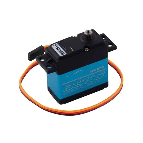 2 pcs FT5330M 35KG servo Motors 7.4V high Torque Remote Control 180 Degree Angle in Saudi Arabia