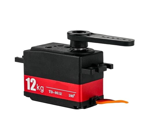 TD-9512 12 كجم مؤازرة قصيرة الجسم - 180 درجة/270 درجة معدات معدنية رقمية منخفضة المستوى (180 جهاز تحكم عن بعد) in Saudi Arabia