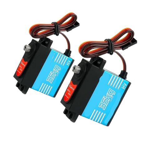 2-Piece 35KG Digital Servo High Torque Control Remote Control 5.0-7.4V Metal Gear Core Motor 180/270 Degree Angle Controllable(2pcs 35KG 270 Degree) in Saudi Arabia