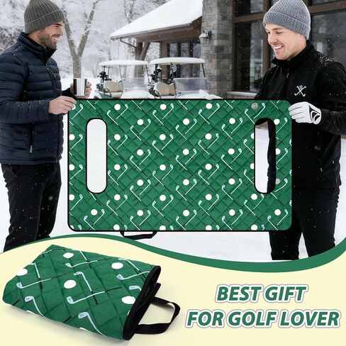 Golf Cart Seat Cover Golf Cart Seat Blanket Winter Warm Golf Cart Accessories Waterproof Washable Travel Sports Golf Cart Cushion Cover for Golf 2 Person Seats Club Car in Saudi Arabia