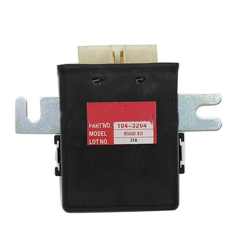 Timer Relay, Compatible with E320B 320B Time Relay, 1043204, Excavator Spare Parts Replacement Part (1043204) in Saudi Arabia