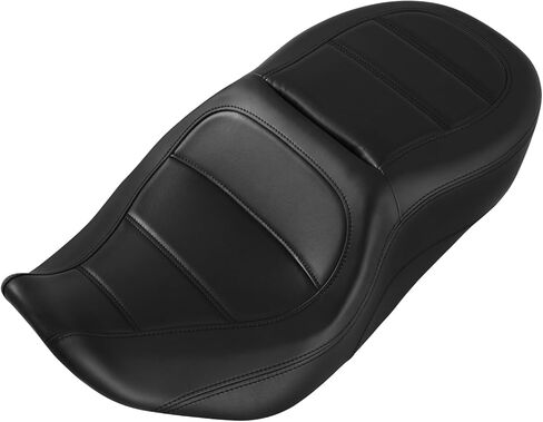 TCT-MOTORPARTS Black Driver Passenger Seat Fit For Harley Davidson CVO Street Road Glide 2023-2025 in Kuwait