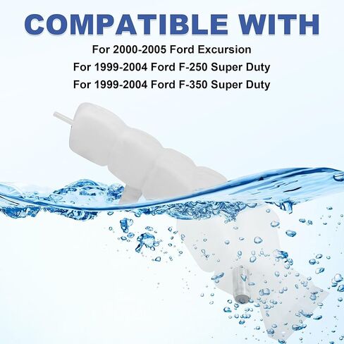Engine Coolant Overflow Tank For 1999 2000 2001 2002 2003 2004 2005 Ford F-250 F-350 F-450 F-550 in Saudi Arabia