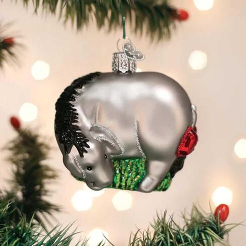Old World Christmas Winnie The Pooh Glass Hanging Ornament in Saudi Arabia