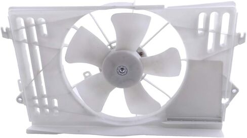 cciyu 620-546 Cooling Fan and 2428 Radiator Replacement for 2003-2008 For Pontiac for Vibe 1.8L 2003-2008 For Toyota for Corolla 1.8L 2003-2008 For Toyota for Matrix 1.8L in Saudi Arabia