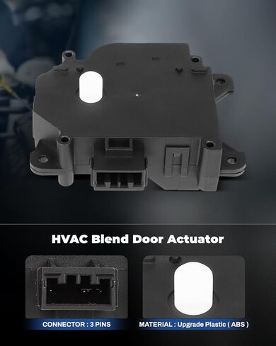 LUJUNTEC Blend Door Actuator Replaces 604-457 Replacement Heater Blend Door Levers Fit for Mazda for CX-9 2007-2015 Air Door Actuator 1PC ‎APBDA0289 TD1161B60 in Saudi Arabia