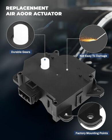 LUJUNTEC Blend Door Actuator Replaces 604-457 Replacement Heater Blend Door Levers Fit for Mazda for CX-9 2007-2015 Air Door Actuator 1PC ‎APBDA0289 TD1161B60 in Saudi Arabia