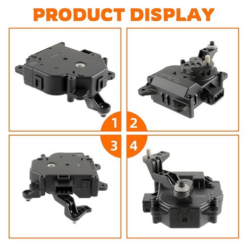 HVAC Heater Blend Door Actuator Left Main Driver Side 79160-SZA-305 for Honda Pilot 2009-2015 Acura MDX 2007-2013 Air Temperature Actuator Repalcement #79160-STX-A41 in Saudi Arabia