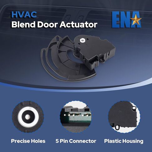 مشغل باب مزيج الهواء ENA HVAC مع مسار تروس 604112 متوافق مع Chevy Silverado 1500 2500 3500 HD Tahoe GMC Sierra Yukon XL 1500 2500 3500 HD Cadillac Escalade ESV 2003-2014 يستبدل 52495593 in Saudi Arabia