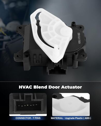 LUJUNTEC Blend Door Actuator Replaces 604-917 Replacement Heater Blend Door Levers Fit for Lexus for GS300 1997-2005, for Lexus for GS400 1998-2000, for Lexus for GS430 2001-2005 in Saudi Arabia
