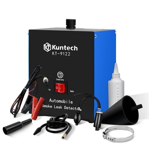 Automotive Smoke Machine Built-in Air Pump, 12V DC Smoke Leak Detector for Pipe System, EVAP System, Fuel Leakage, Leakage Diagnostic Tester in Kuwait