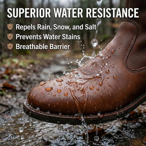 Mink Oil Leather Conditioner- 3.52oz Waterproof Formula Softens & Restores Boots, Shoes, Furniture in Saudi Arabia
