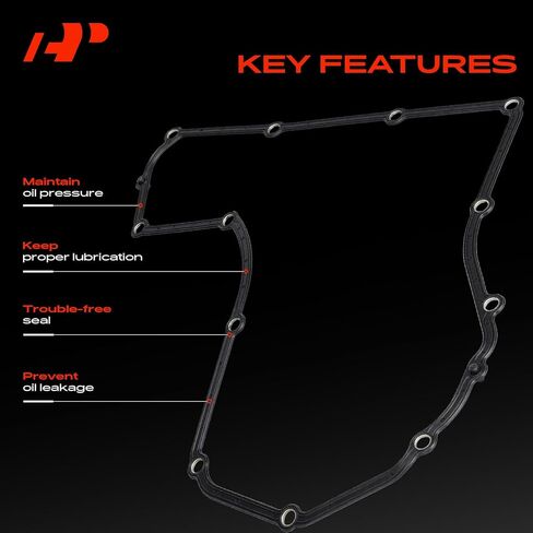 A-Premium Transmission Oil Pan Gasket Set, Compatible with Chevrolet Malibu, HHR, Cobalt, Cavalier, Classic & Oldsmobile Achieva, Alero, Cutlass & Pontiac G5, G6, Grand Am, Pursuit & Saturn & Daewoo in Saudi Arabia