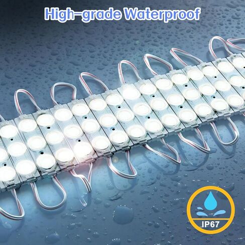 KBLEDLAMP UL مدرج 120 مصباح LED و40 وحدة مصباح سقف، مجموعة إضاءة داخلية لغرفة RV، إضاءة قبة فائقة السطوع 12 فولت IP67 في الهواء الطلق للقوارب والشاحنات والتخييم والشاحنات والمركبات والإضاءة البيضاء القابلة للنفخ in Saudi Arabia