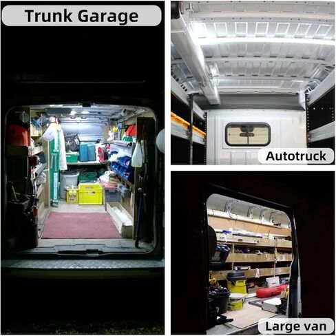 KBLEDLAMP UL مدرج 120 مصباح LED و40 وحدة مصباح سقف، مجموعة إضاءة داخلية لغرفة RV، إضاءة قبة فائقة السطوع 12 فولت IP67 في الهواء الطلق للقوارب والشاحنات والتخييم والشاحنات والمركبات والإضاءة البيضاء القابلة للنفخ in Saudi Arabia
