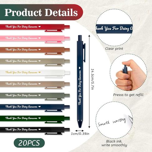 20 Sets Employee Appreciation Gifts Bulk Inspirational Spiral Notebook Journal with Sticky Note Motivational Pen Thank You Small Gifts for Coworkers Team Nurse Teacher Volunteer Office Staff Gift in Saudi Arabia
