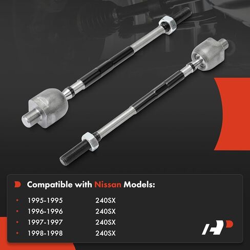 A-Premium 2 x Inner Tie Rod Ends, Compatible with Nissan 240SX 1995 1996 1997 1998 in Saudi Arabia