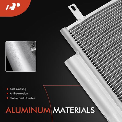 A-Premium Air Conditioning A/C Condenser Compatible with Mitsubishi Mirage 2017-2022, Mirage G4 2017-2022, L3 1.2L in Saudi Arabia