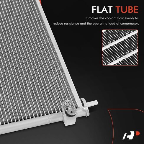A-Premium Air Conditioning A/C Condenser Compatible with Mitsubishi Mirage 2017-2022, Mirage G4 2017-2022, L3 1.2L in Saudi Arabia