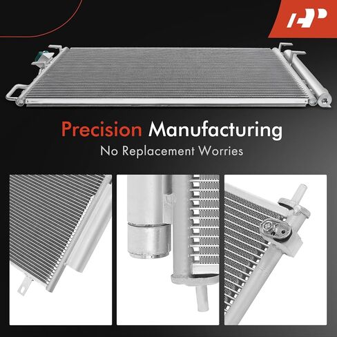 A-Premium Air Conditioning A/C Condenser Compatible with Mitsubishi Mirage 2017-2022, Mirage G4 2017-2022, L3 1.2L in Saudi Arabia