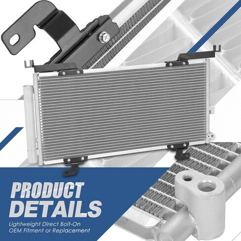 Auto Dynasty Air Conditioning A/C Condenser Compatible with 2015-2019 Subaru Legacy Outback, Aluminum AC Condenser Replacement DPI 4454, SU3030136 in Saudi Arabia