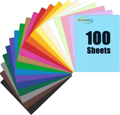 100 Sheets White Cardstock 8.5 x 11 Cardstock Printer Paper 65 lb/180 gsm, Card Stock Paper for Printer, Drawing,Gift tags,Invitations in Kuwait
