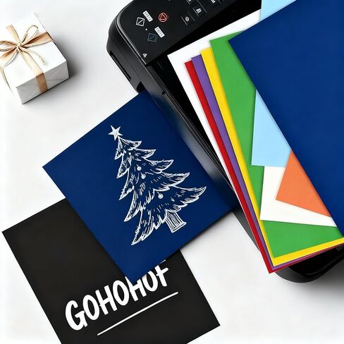 100 Sheets White Cardstock 8.5 x 11 Cardstock Printer Paper 65 lb/180 gsm, Card Stock Paper for Printer, Drawing,Gift tags,Invitations in Kuwait