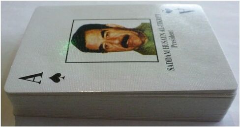 Iraqi Most Wanted Playing Cards Iraq War-Saddam Sealed NEW in Saudi Arabia