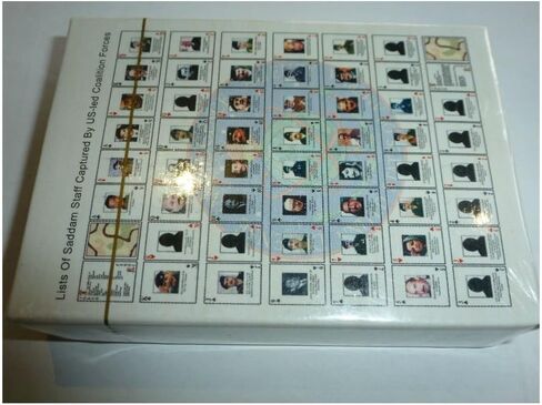 Iraqi Most Wanted Playing Cards Iraq War-Saddam Sealed NEW in Saudi Arabia