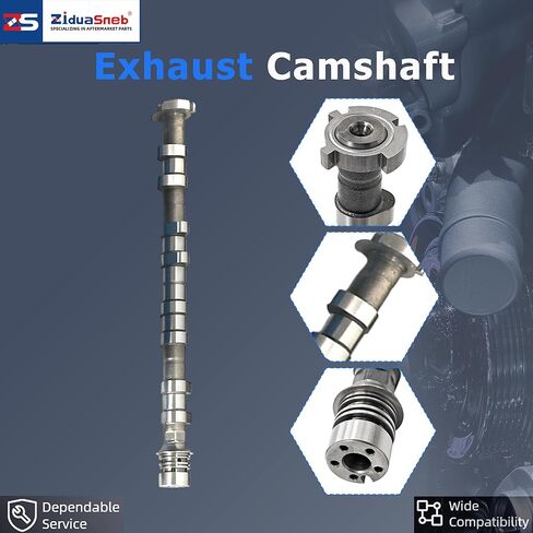 2.4 2Pcs Intake&Exhaust Camshafts Timing Chain Kit Valves Lifters Rocker Arms Fit For Buick Lacrosse Chevrolet Equinox Malibu GMC Terrain 2.4L L4 DOHC 2011-2017 12634207 12604896 94201SX in Saudi Arabia