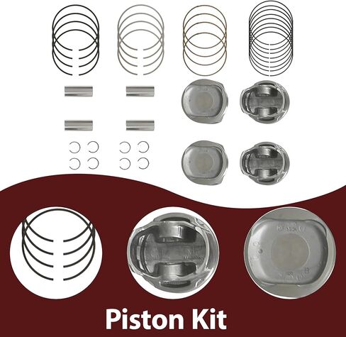 2AZ-FE Engine Rebuild Kit with Crankshaft Connecting Rods Main Rod Bearings Piston Head Gasket Set Fit For Toyota Highlander RAV4 Corolla XRS Matrix S for Scion tC xB 16V DOHC 2.4L 2001-2015 in Saudi Arabia