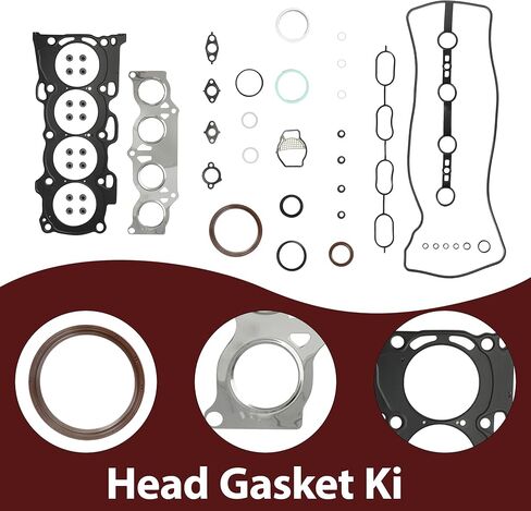 2AZ-FE Engine Rebuild Kit with Crankshaft Connecting Rods Main Rod Bearings Piston Head Gasket Set Fit For Toyota Highlander RAV4 Corolla XRS Matrix S for Scion tC xB 16V DOHC 2.4L 2001-2015 in Saudi Arabia