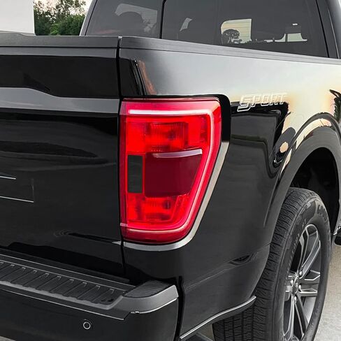 SlickMod PreCut Vinyl Smoke Tint for 2021-2023 Ford F150 Tail Light (20% Dark Smoke, 1. Taillight) (SM-FOR-F15-2123-TL) in Saudi Arabia