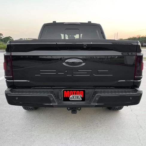 SlickMod PreCut Vinyl Smoke Tint for 2021-2023 Ford F150 Tail Light (20% Dark Smoke, 1. Taillight) (SM-FOR-F15-2123-TL) in Saudi Arabia