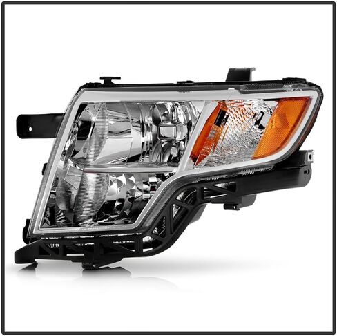 KEEKPO - Compatible with 2007 2008 2009 2010 Ford Edge Chrome Headlights Headlamps Assembly Replacement Pair Left+Right in Saudi Arabia