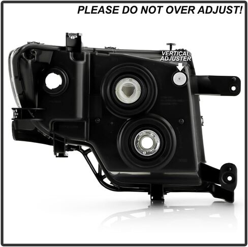 KEEKPO - Compatible with 2007 2008 2009 2010 Ford Edge Chrome Headlights Headlamps Assembly Replacement Pair Left+Right in Saudi Arabia