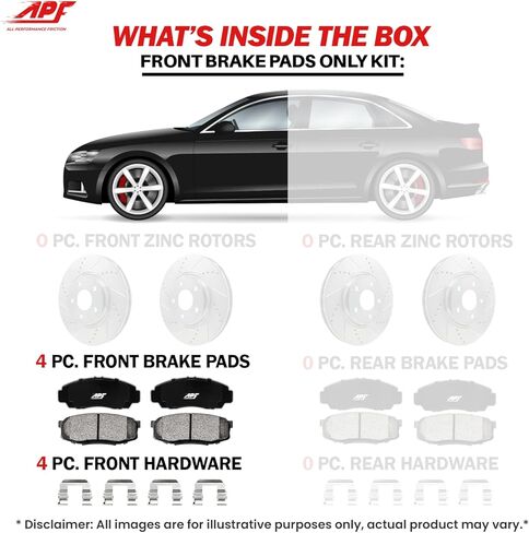 For Ford Fiesta (11-19) Front Ceramic Brake Pads in Saudi Arabia