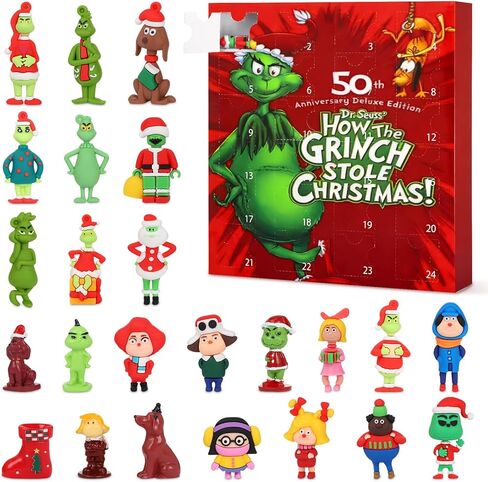 تقويم قدوم الهالوين 2024، كابوس قبل عيد الميلاد، تقويم العد التنازلي للهالوين 2024 للأطفال والكبار مع 24 قطعة من شخصيات دمية الهالوين الكلاسيكية القابلة للتجميع، كابوس دمية ما قبل عيد الميلاد in Kuwait